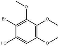 2-Bromo-3,4,5-trimethoxy-phenol,99180-09-3,结构式