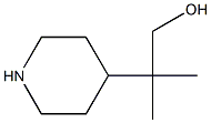 2-methyl-2-(piperidin-4-yl)propan-1-ol Structure