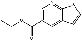 ethyl thieno[2,3-b]pyridine-5-carboxylate, 99429-77-3, 结构式