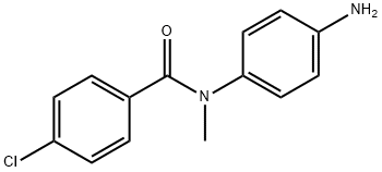 N-(4-aminophenyl)-4-chloro-N-methylbenzamide Structure