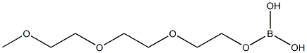 Triethylene glycol methyl ether borate Structure