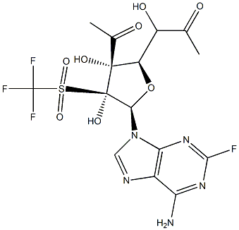 3',5'-diacetyl-2-fluoro-2'-trifluoromethanesulfonyl adenosine