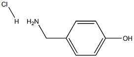 p-Hydroxybenzylamine hydrochloride Struktur