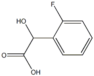 O-fluoromandelic acid Struktur