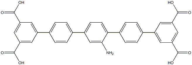 2''-amino-[1,1':4',1'':4'',1''':4''',1''''-quinquephenyl]-3,3'''',5,5''''-tetracarboxylic acid