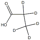 Propanoic-d5 acid (9CI) Structure