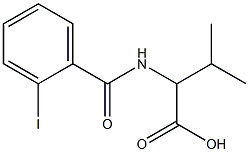 2-[(2-iodobenzoyl)amino]-3-methylbutanoic acid