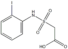 2-[(2-iodophenyl)sulfamoyl]acetic acid|