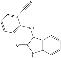 2-[(2-oxo-2,3-dihydro-1H-indol-3-yl)amino]benzonitrile