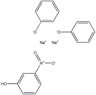 Sodium 5-nitro-phenol guaiacol / 2-methoxy-5-nitro sodium phenoxide Structure