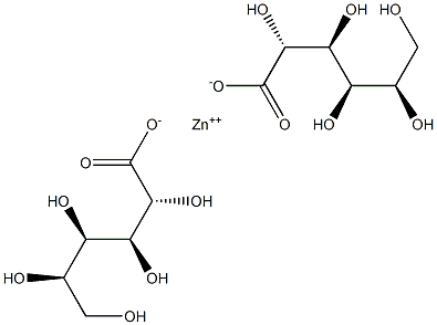 葡萄糖酸锌口服液 结构式