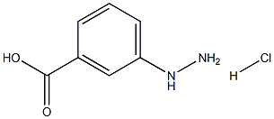 Meta-carboxyphenylhydrazine hydrochloride Struktur