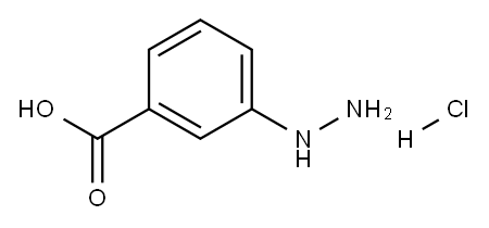 间羧基苯肼盐酸盐,,结构式