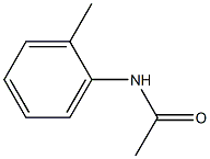 2-Acetamidotoluene
 Struktur