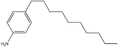P-decyl aniline Struktur