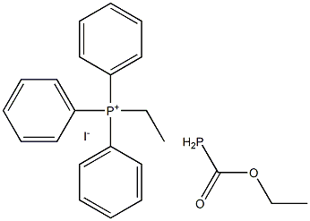Carboethoxy phosphine ethyltriphenylphosphonium iodide Structure