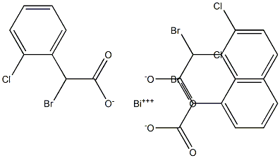 Α-溴邻氯苯乙酸, , 结构式