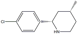 CIS-2-(4-CHLOROPHENYL)-4-METHYLPIPERIDINE