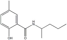 2-hydroxy-5-methyl-N-(pentan-2-yl)benzamide