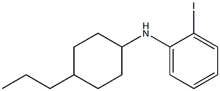 2-iodo-N-(4-propylcyclohexyl)aniline 结构式