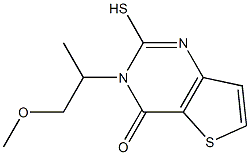 2-mercapto-3-(2-methoxy-1-methylethyl)thieno[3,2-d]pyrimidin-4(3H)-one