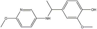 2-methoxy-4-{1-[(6-methoxypyridin-3-yl)amino]ethyl}phenol