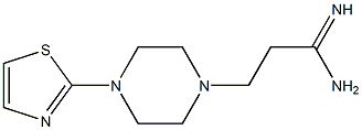 3-[4-(1,3-thiazol-2-yl)piperazin-1-yl]propanimidamide