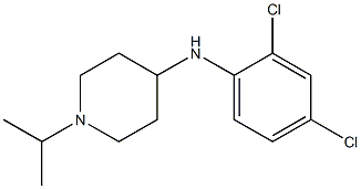 N-(2,4-dichlorophenyl)-1-(propan-2-yl)piperidin-4-amine Structure