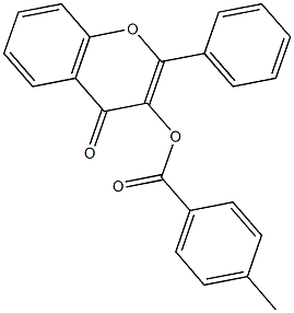 3-(4-甲基苯甲酰氧基)黄酮