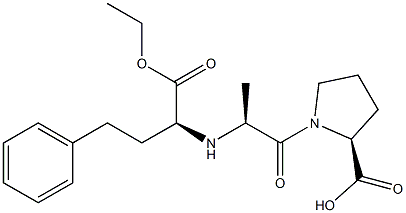 Enalapril EP Impurity H HCl (Mixture of Diastereomers) Struktur