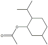 乙酸薄荷酯, , 结构式