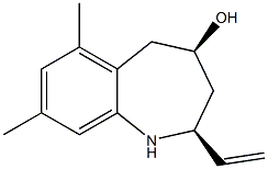  (2S,4R)-6,8-二甲基-2-乙烯基-2,3,4,5-四氢-1H-苯并[B]氮杂卓-4-醇