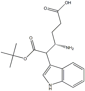 (S)-Boc-4-amino-5-(3-indolyl)pentanoic acid