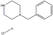 N-benzylpiperazine hydrochloride Structure