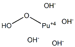 Dioxyplutonium(V) hydroxide Structure