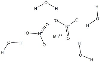 Manganese(II) nitrate tetrahydrate Structure