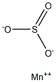 Manganese(II) sulfite Struktur