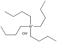 四丁基氢氧化铵25%, , 结构式