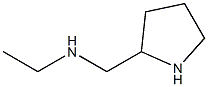 左旋-N-乙基-2-氨甲基吡咯烷 结构式