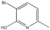 3-Bromo-2-hydroxy-6-picoline Structure