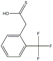2-三氟甲基苯硫基乙酸,,结构式