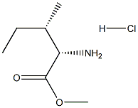 异亮氨酸甲酯盐酸盐,,结构式