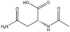 N-乙酰-D-天门冬酰胺,,结构式