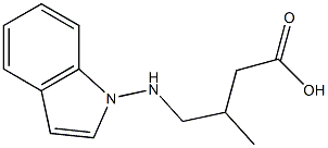 L-indole-amino isovaleric acid Structure