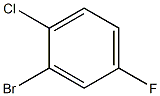 3-bromo-4-chlorofluorobenzene Structure