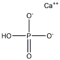 Calcium hydrogen phosphate toothpaste grade Struktur