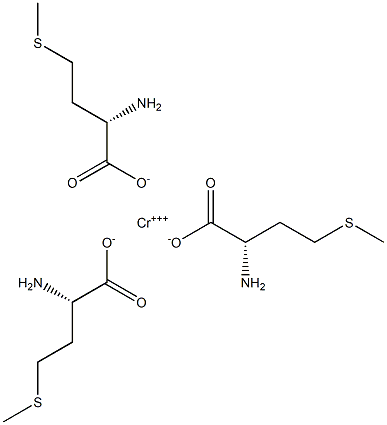 蛋氨酸铬, , 结构式