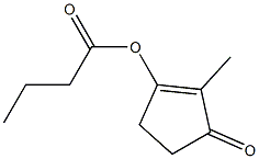 甲基环戊烯醇酮丁酸酯 结构式