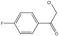 A-氯代对氟苯乙酮,,结构式