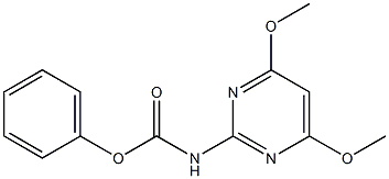 4,6-dimethoxypyrimidine-2-carbamic acid phenyl ester